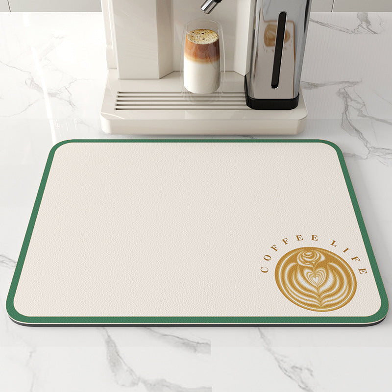 Tapis de Séchage Cuisine Antidérapant | Absorption Rapide et Facile à Nettoyer