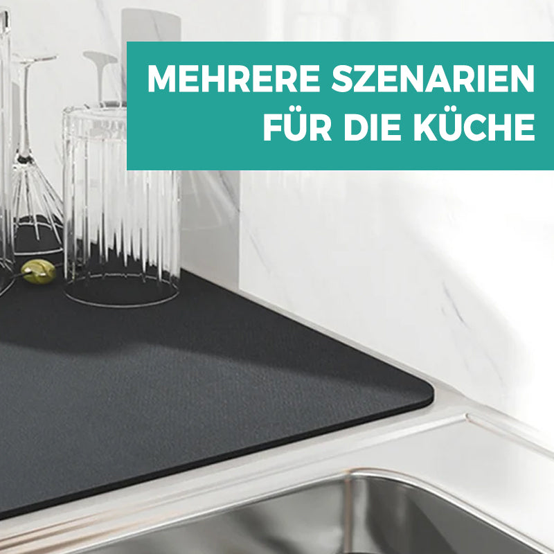 Tapis de Séchage Cuisine Antidérapant | Absorption Rapide et Facile à Nettoyer