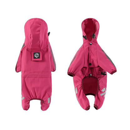 Imperméable pour Chien Réglable | Protection Ultime sous la Pluie