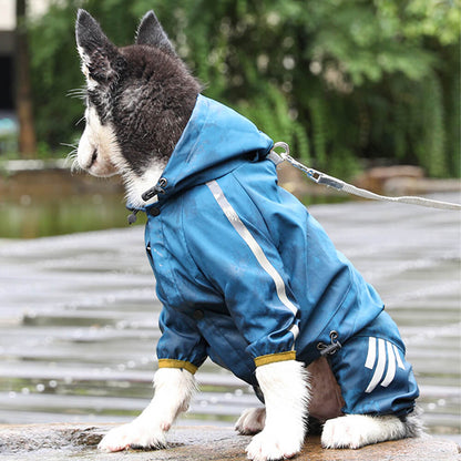 Imperméable pour Chien Réglable | Protection Ultime sous la Pluie