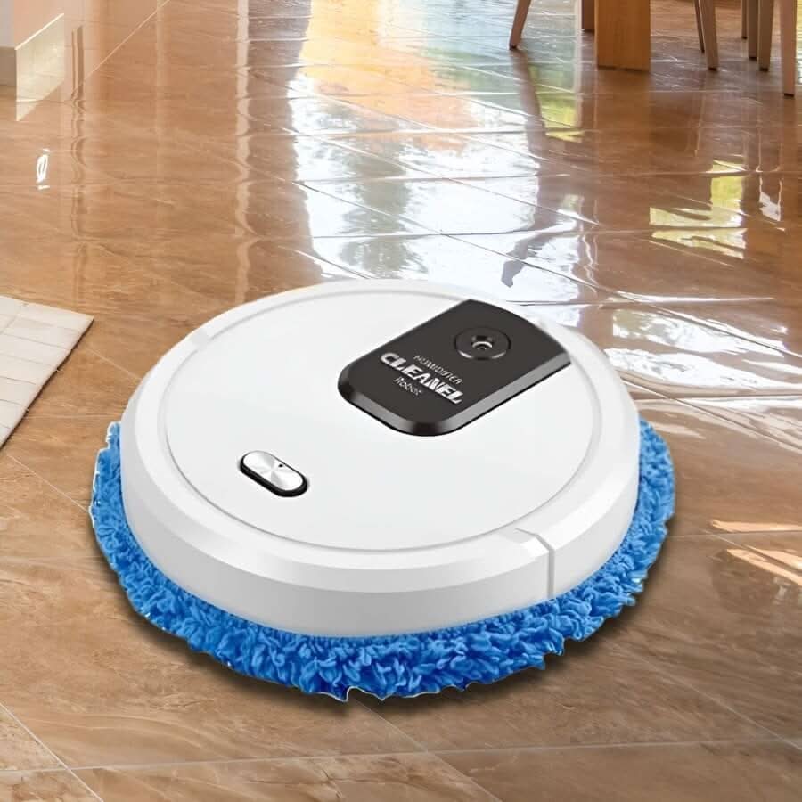 Robot Aspirateur Lavant Intelligent | Nettoyage Efficace des Sols Durs