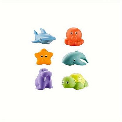 Jouets de Bain Flottants pour Bébés | Animaux Mignons et Sécurisés en PVC