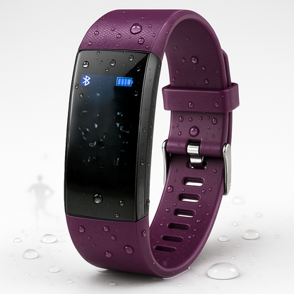 Montre Connectée Étanche pour Fitness | Suivi de Fréquence Cardiaque et d'Activité