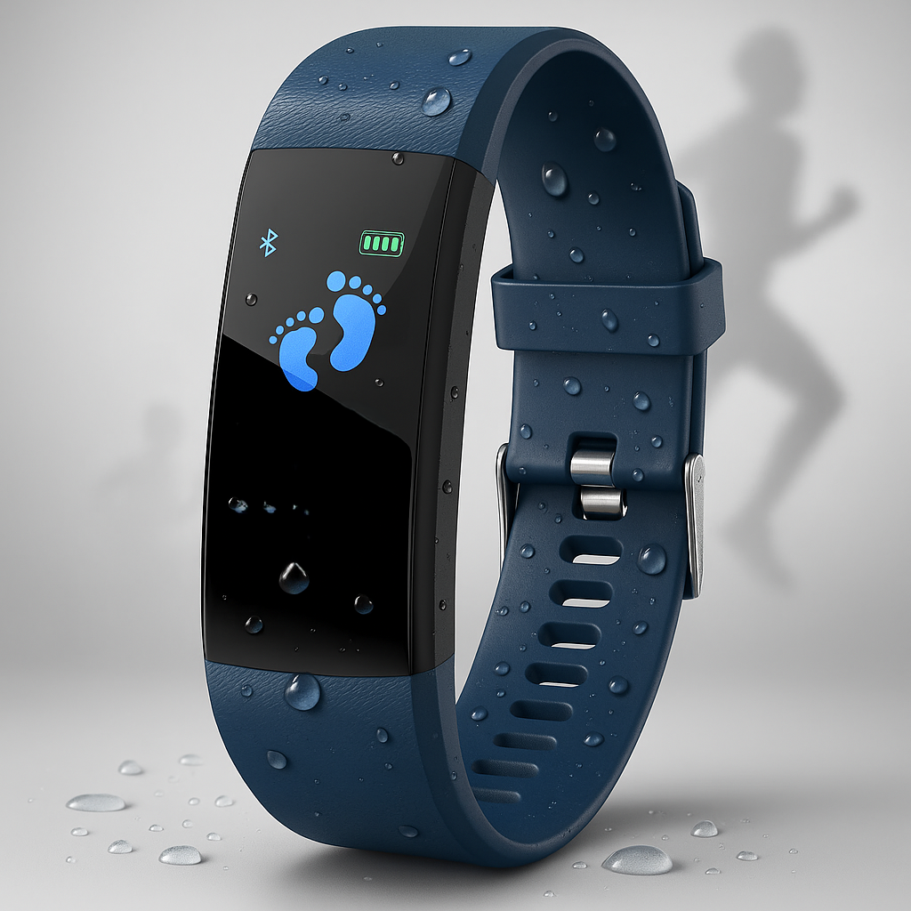 Montre Connectée Étanche pour Fitness | Suivi de Fréquence Cardiaque et d'Activité