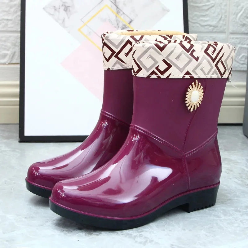 Bottes de Pluie Imperméables pour Femmes | Confort et Protection en PVC