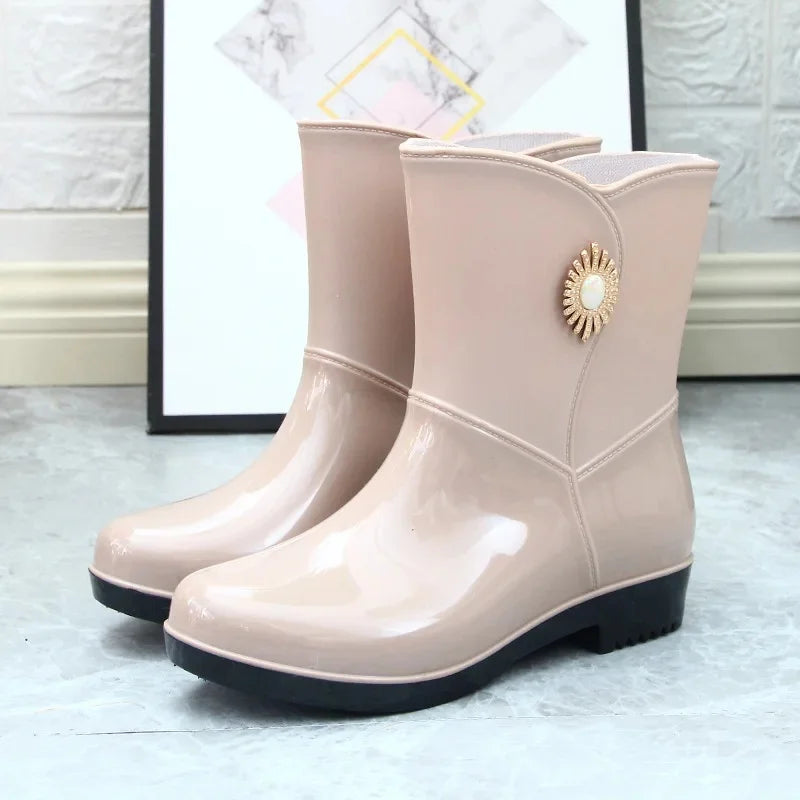 Bottes de Pluie Imperméables pour Femmes | Confort et Protection en PVC