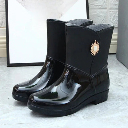 Bottes de Pluie Imperméables pour Femmes | Confort et Protection en PVC