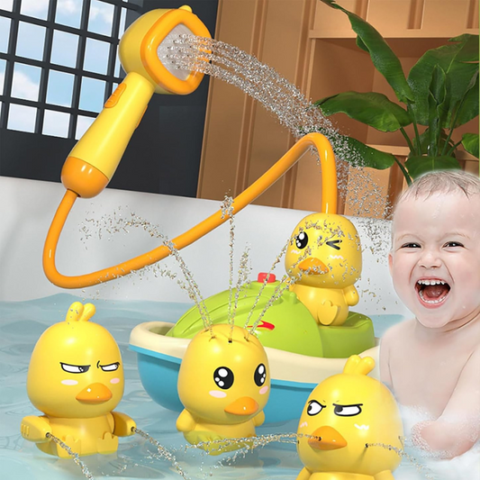 Jouets de Bain Interactifs pour Enfants | Canards Flottants et Douchette Amusante