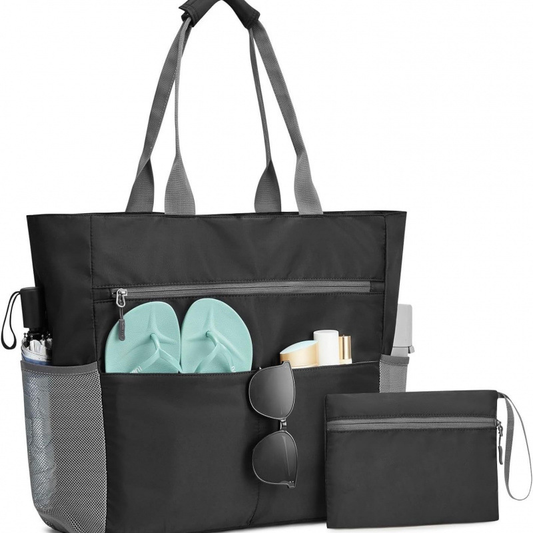 Sac de Plage Étanche Spacieux | Organisation Facile et Transport Pratique
