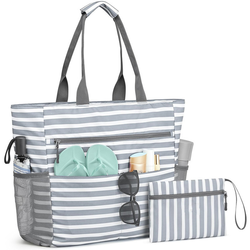 Sac de Plage Étanche Spacieux | Organisation Facile et Transport Pratique
