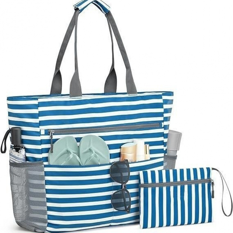 Sac de Plage Étanche Spacieux | Organisation Facile et Transport Pratique