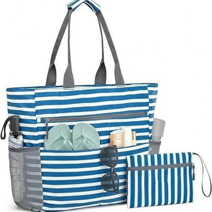 Sac de Plage Étanche Spacieux | Organisation Facile et Transport Pratique