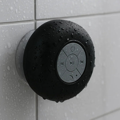 Haut-parleur Bluetooth Étanche pour Douche | Son Profond et Design Portable