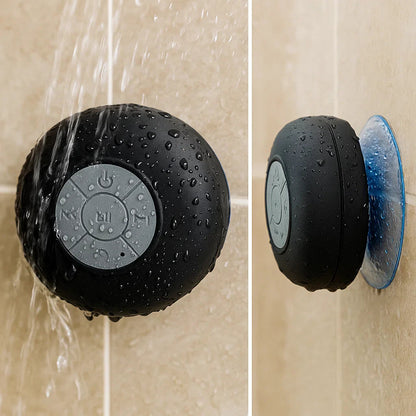 Haut-parleur Bluetooth Étanche pour Douche | Son Profond et Design Portable