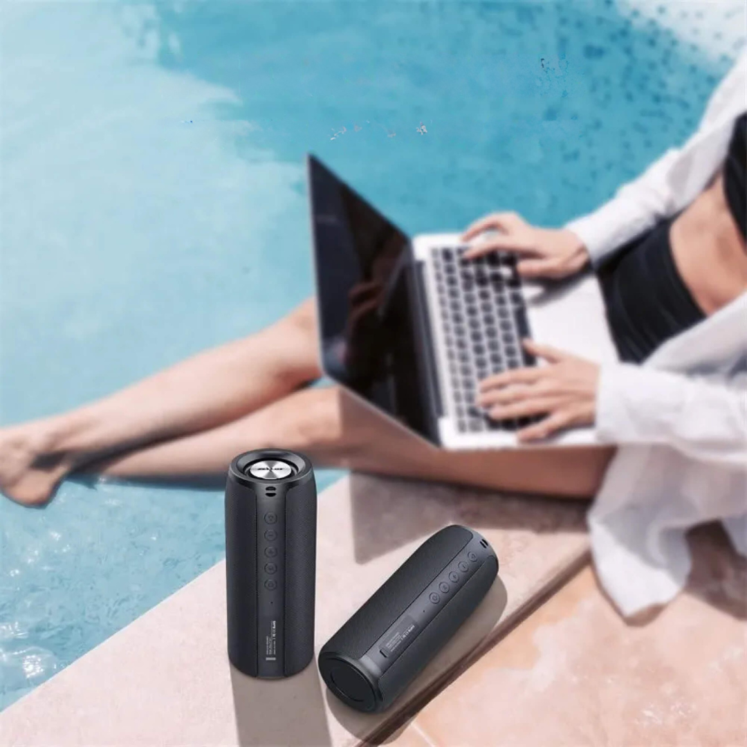 Haut-Parleur Bluetooth Étanche Portable | Son Puissant pour Aventures en Plein Air