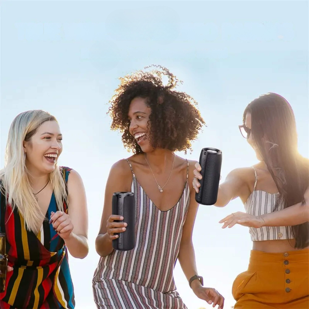 Haut-Parleur Bluetooth Étanche Portable | Son Puissant pour Aventures en Plein Air