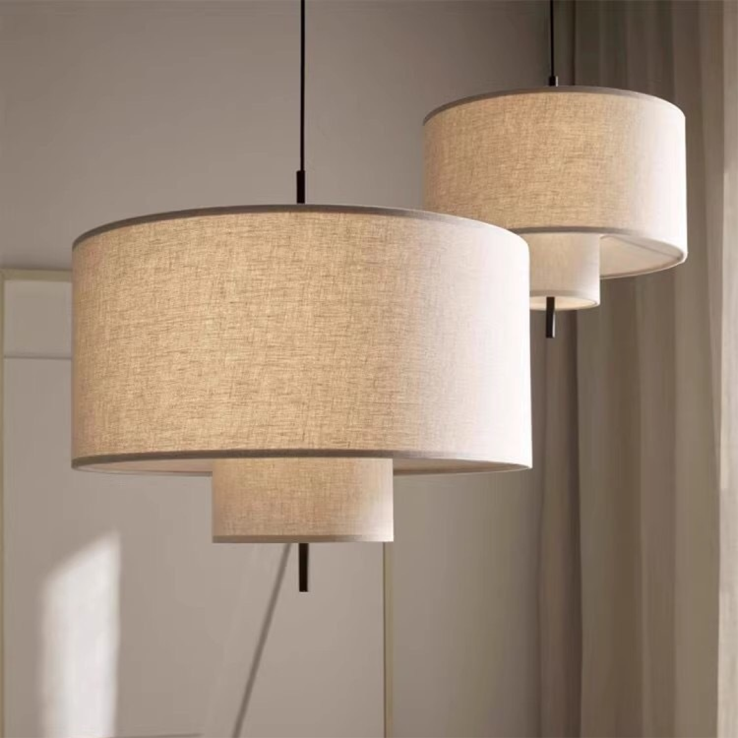 Lampe Suspendue en Soie | Élégance et Ambiance Chaleureuse
