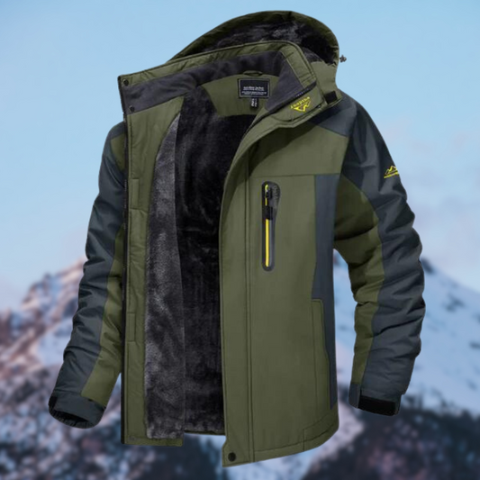 Veste d'Hiver Imperméable pour Hommes | Protection Élégante et Confortable