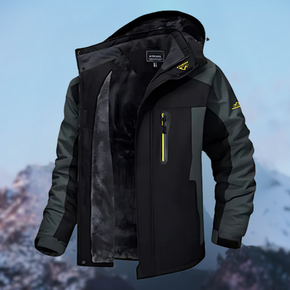 Veste d'Hiver Imperméable pour Hommes | Protection Élégante et Confortable
