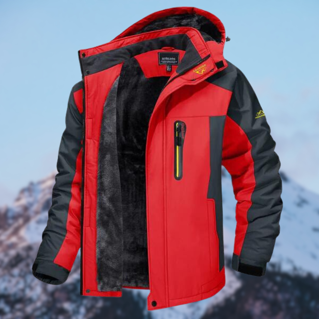 Veste d'Hiver Imperméable pour Hommes | Protection Élégante et Confortable