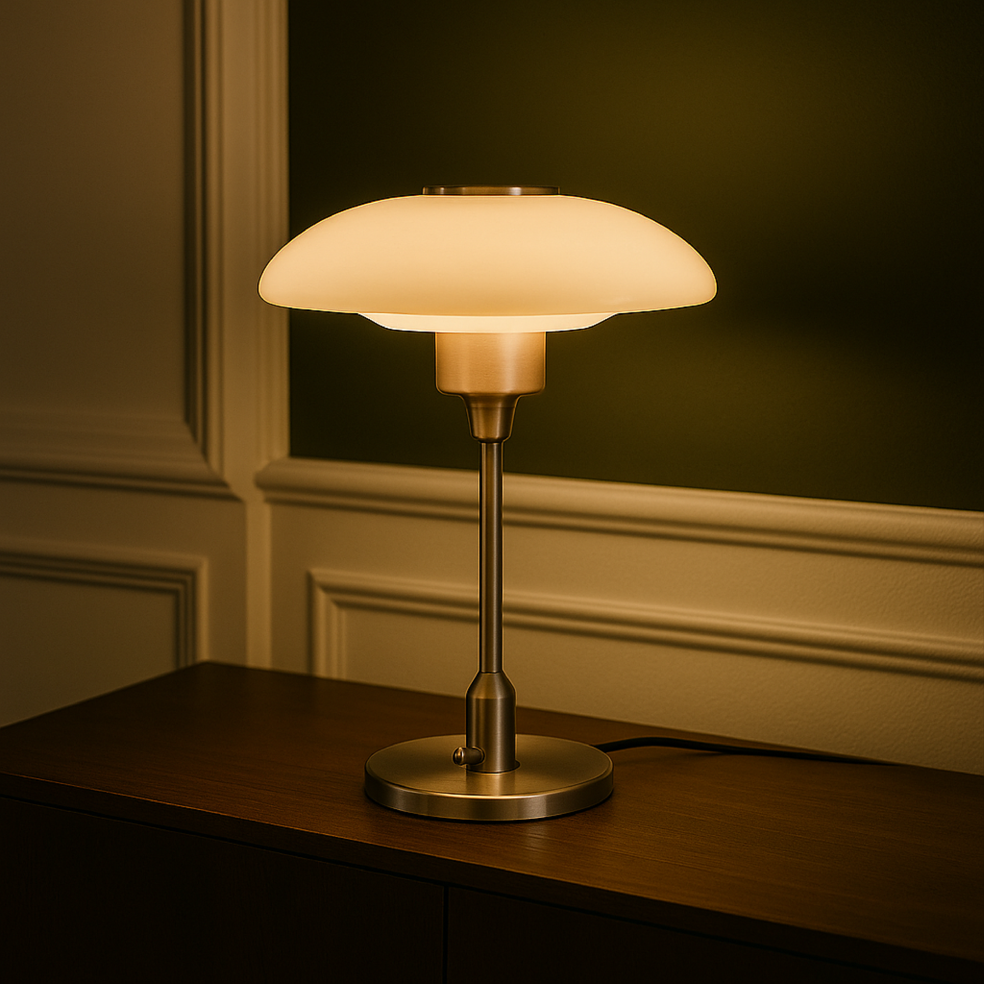 Lampe de Table Scandinave Moderne | Élégance et Atmosphère Chaleureuse