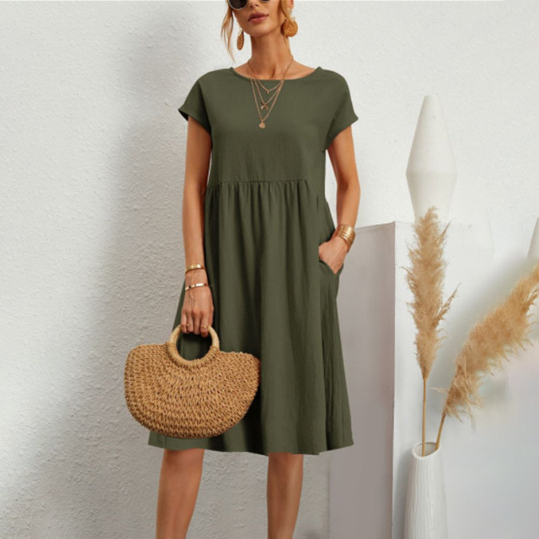Robe d'Été Élégante pour Femmes | Polyester Écologique et Confort Optimal