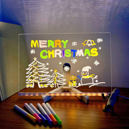 Tableau de Dessin LED pour Enfants | Jouet Artistique Réutilisable et Éducatif