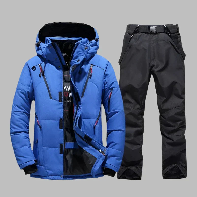 Combinaison de Ski Imperméable pour Hommes | Isolation Premium et Protection Contre le Froid