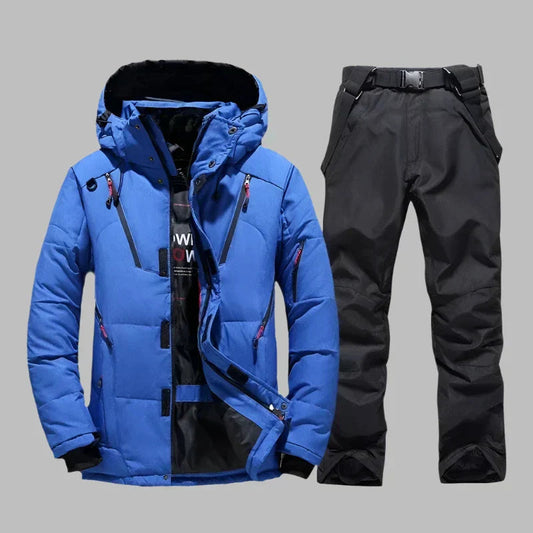 Combinaison de Ski Imperméable pour Hommes | Isolation Premium et Protection Contre le Froid