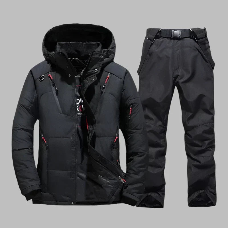 Combinaison de Ski Imperméable pour Hommes | Isolation Premium et Protection Contre le Froid