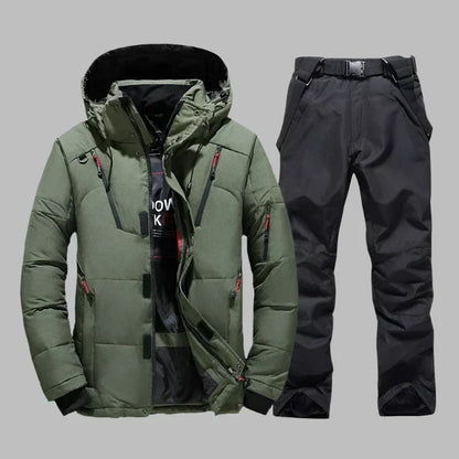 Combinaison de Ski Imperméable pour Hommes | Isolation Premium et Protection Contre le Froid