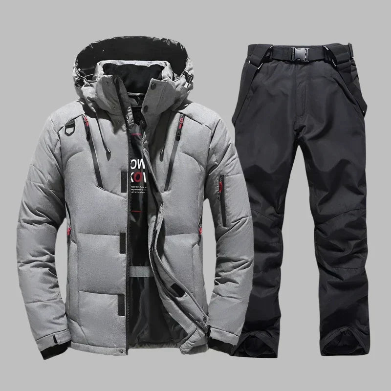 Combinaison de Ski Imperméable pour Hommes | Isolation Premium et Protection Contre le Froid