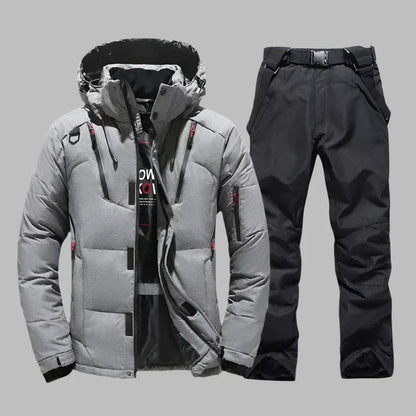 Combinaison de Ski Imperméable pour Hommes | Isolation Premium et Protection Contre le Froid