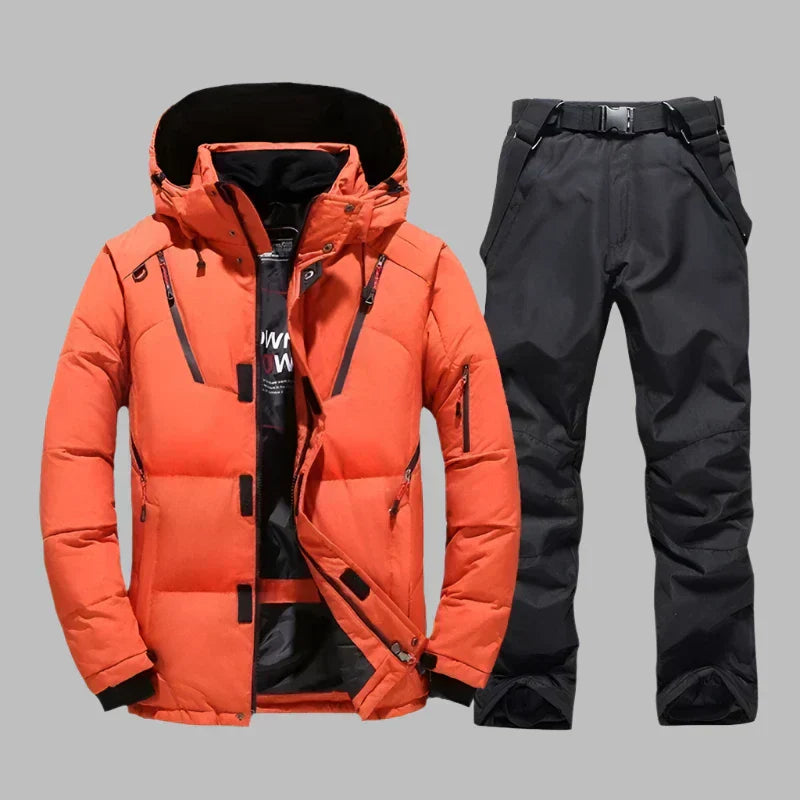 Combinaison de Ski Imperméable pour Hommes | Isolation Premium et Protection Contre le Froid