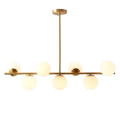 Lustre Doré pour Salle à Manger | Élégance et Atmosphère Chaleureuse