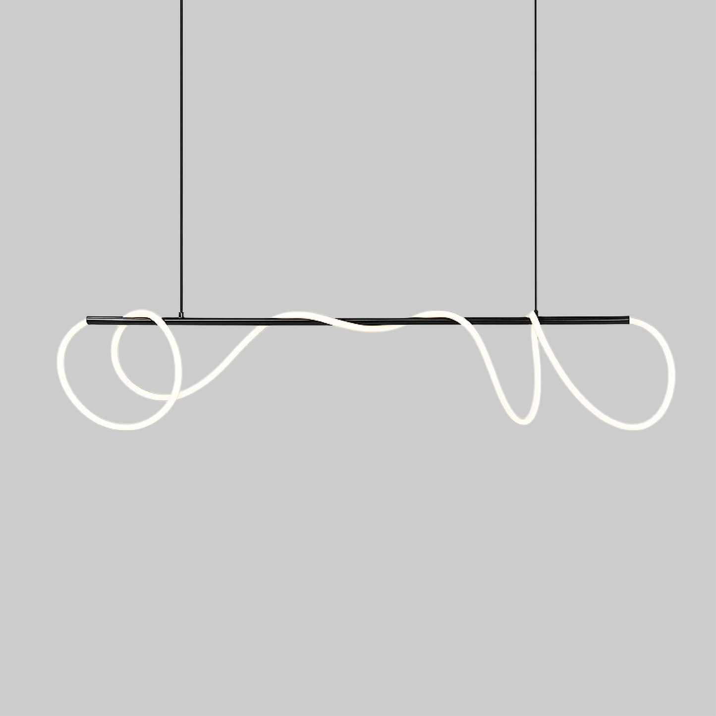Suspension Linéaire pour Table de Cuisine | Éclairage Élégant et Réglable