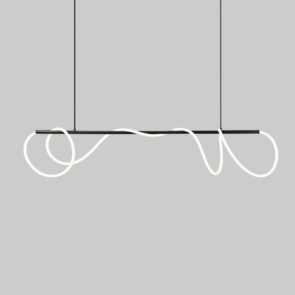 Suspension Linéaire pour Table de Cuisine | Éclairage Élégant et Réglable