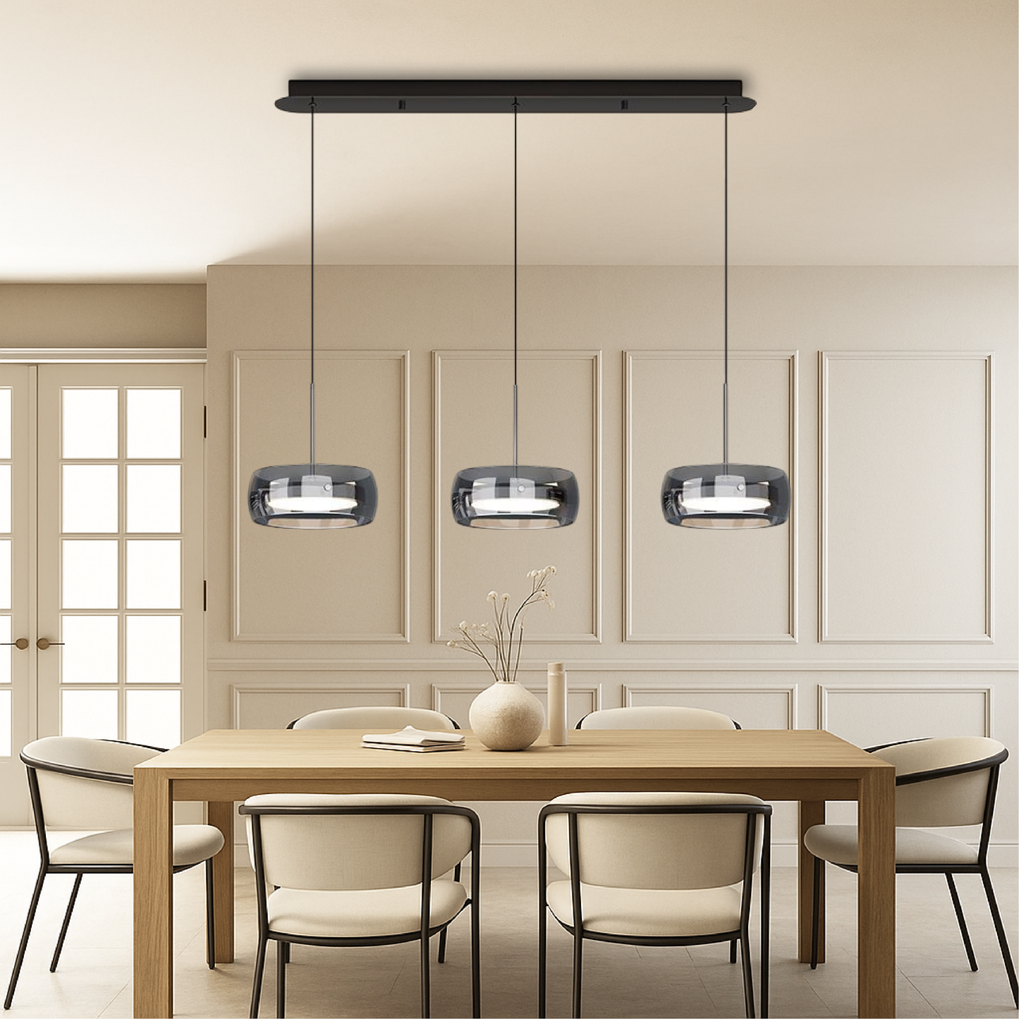 Lampe Suspendue LED Moderne | Design Élégant et Réglable
