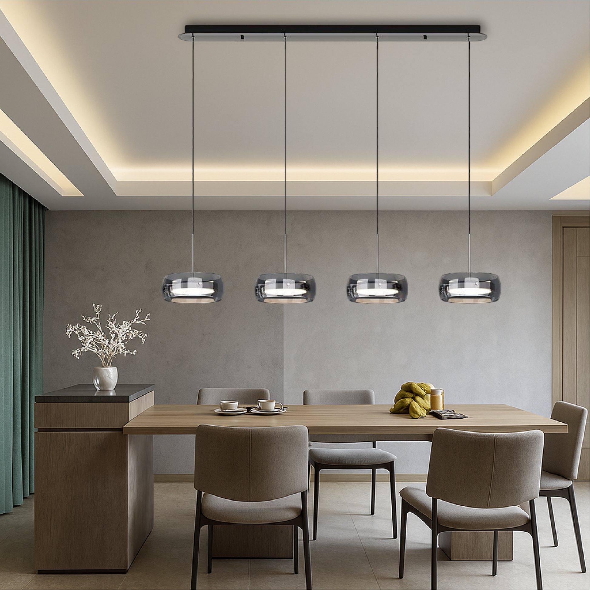 Lampe Suspendue LED Moderne | Design Élégant et Réglable