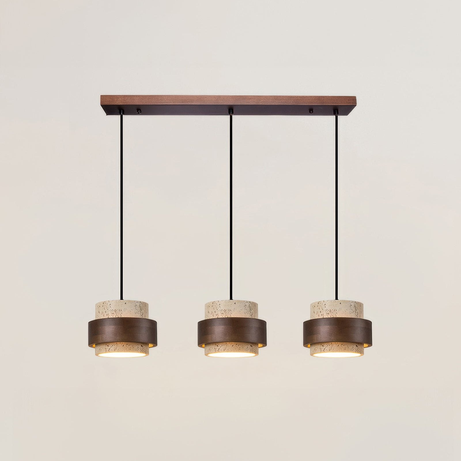 Lampe Suspendue en Pierre Naturelle | Esthétique Wabi-Sabi et Ambiance Chaleureuse