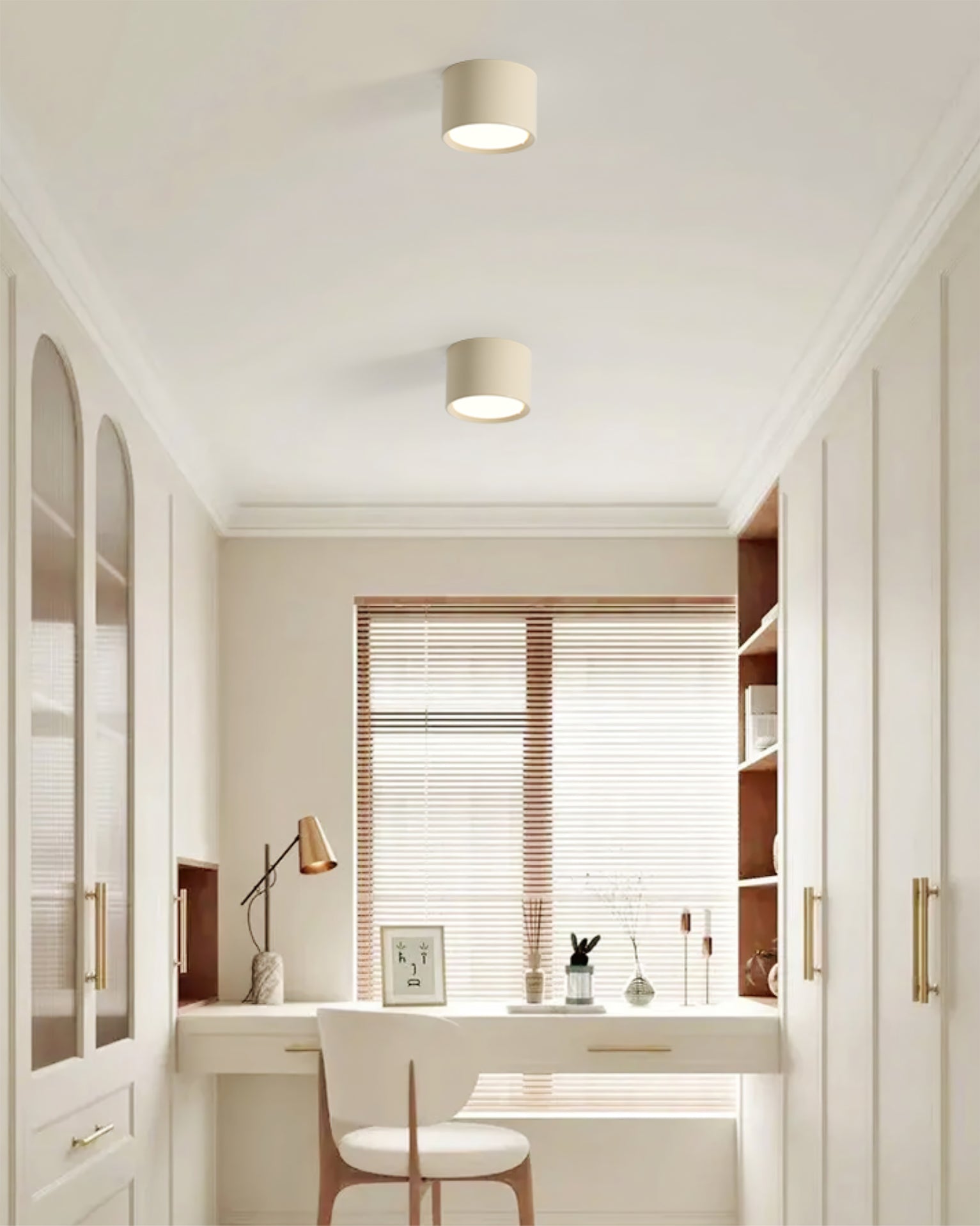 Luminaire de Plafond Élégant | Éclairage Doux et Diffus pour Intérieur