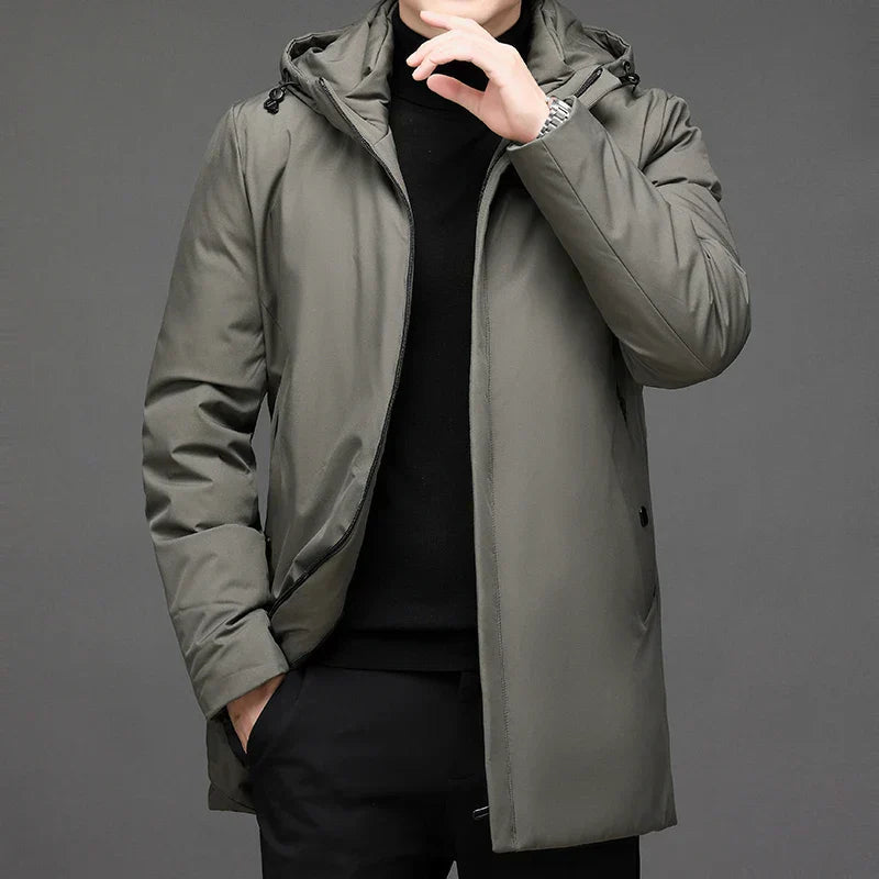 Veste Puffer Longue pour Hommes | Protection Maximale contre le Froid