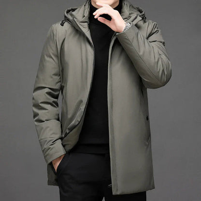 Veste Puffer Longue pour Hommes | Protection Maximale contre le Froid