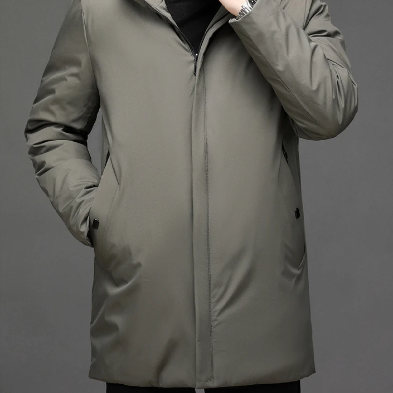 Veste Puffer Longue pour Hommes | Protection Maximale contre le Froid