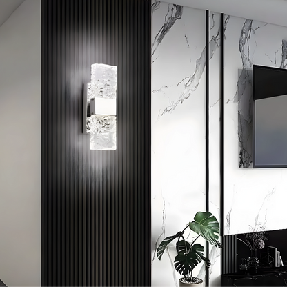 Applique Murale en Cristal LED | Éclat Raffiné et Économie d'Énergie