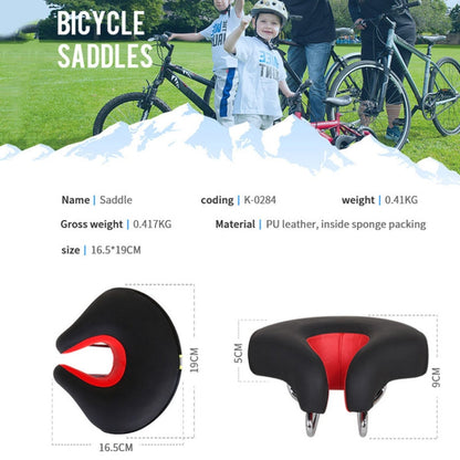 Selle de Vélo Ergonomique | Confort et Absorption de Chocs