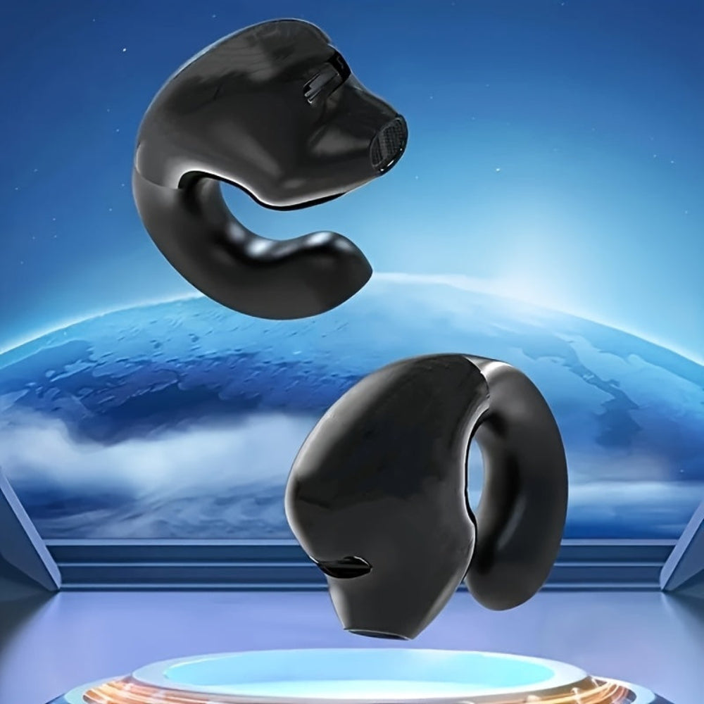 Écouteur Bluetooth Compact pour Appels Clairs | Confort Léger et Design Ouvert