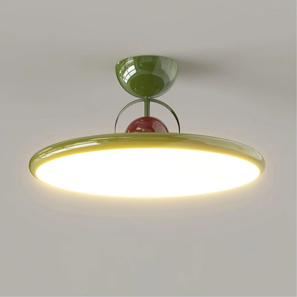Lampe de Plafond Moderne LED | Élégance Sculpturale et Ambiance Chaleureuse