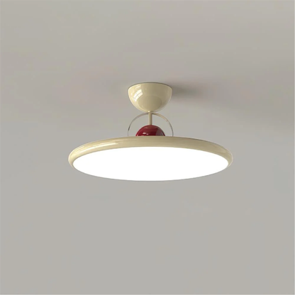 Lampe de Plafond Moderne LED | Élégance Sculpturale et Ambiance Chaleureuse