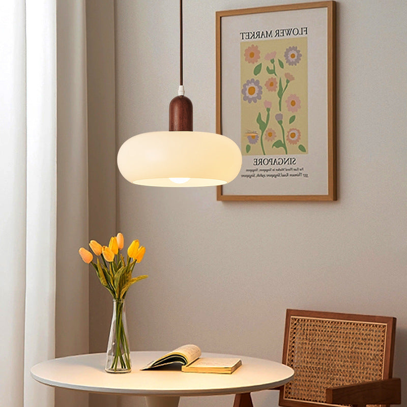Lampe Suspendue Scandinave Crème | Design Élégant et Réglable